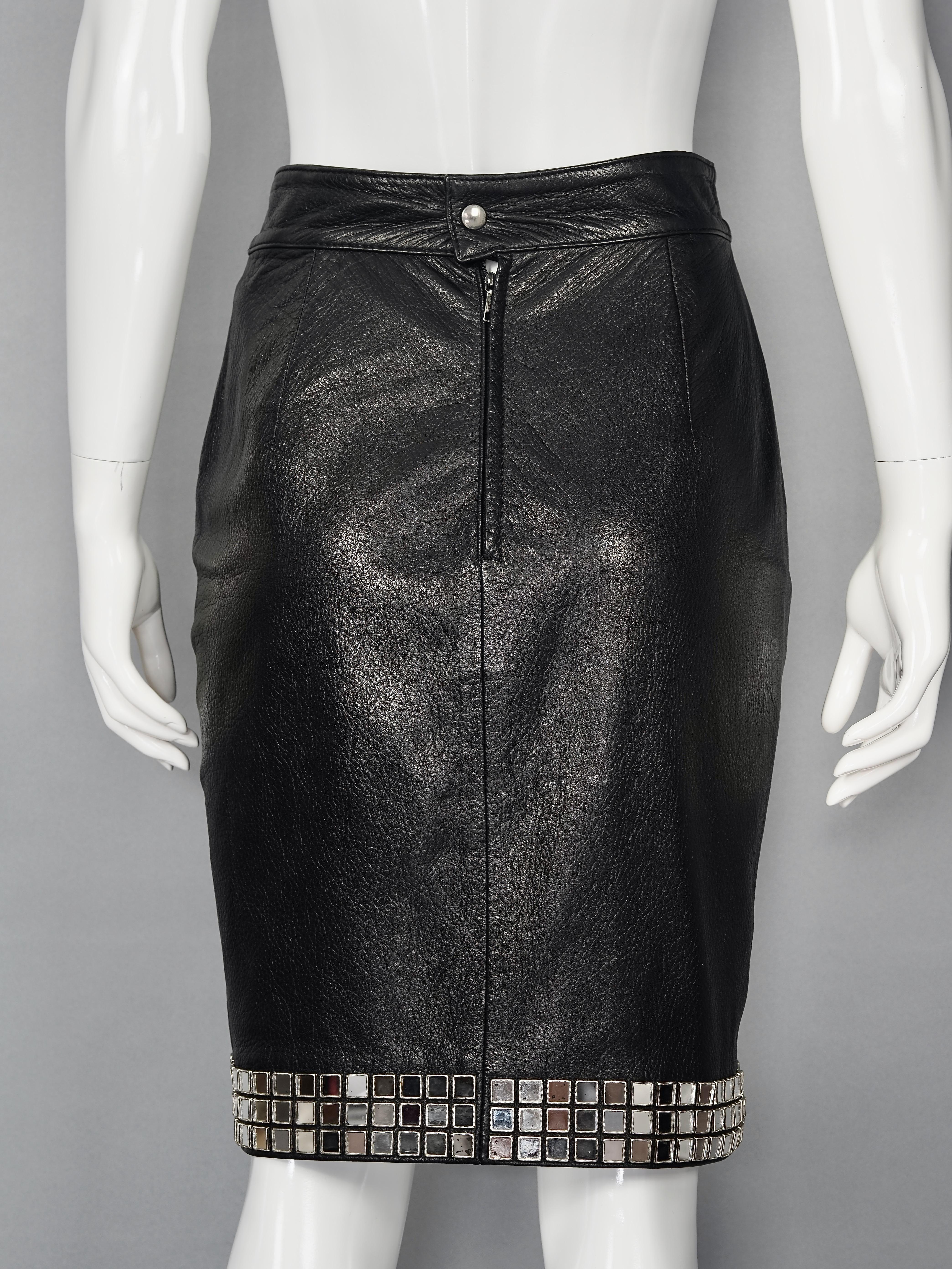 vintage moschino skirt
