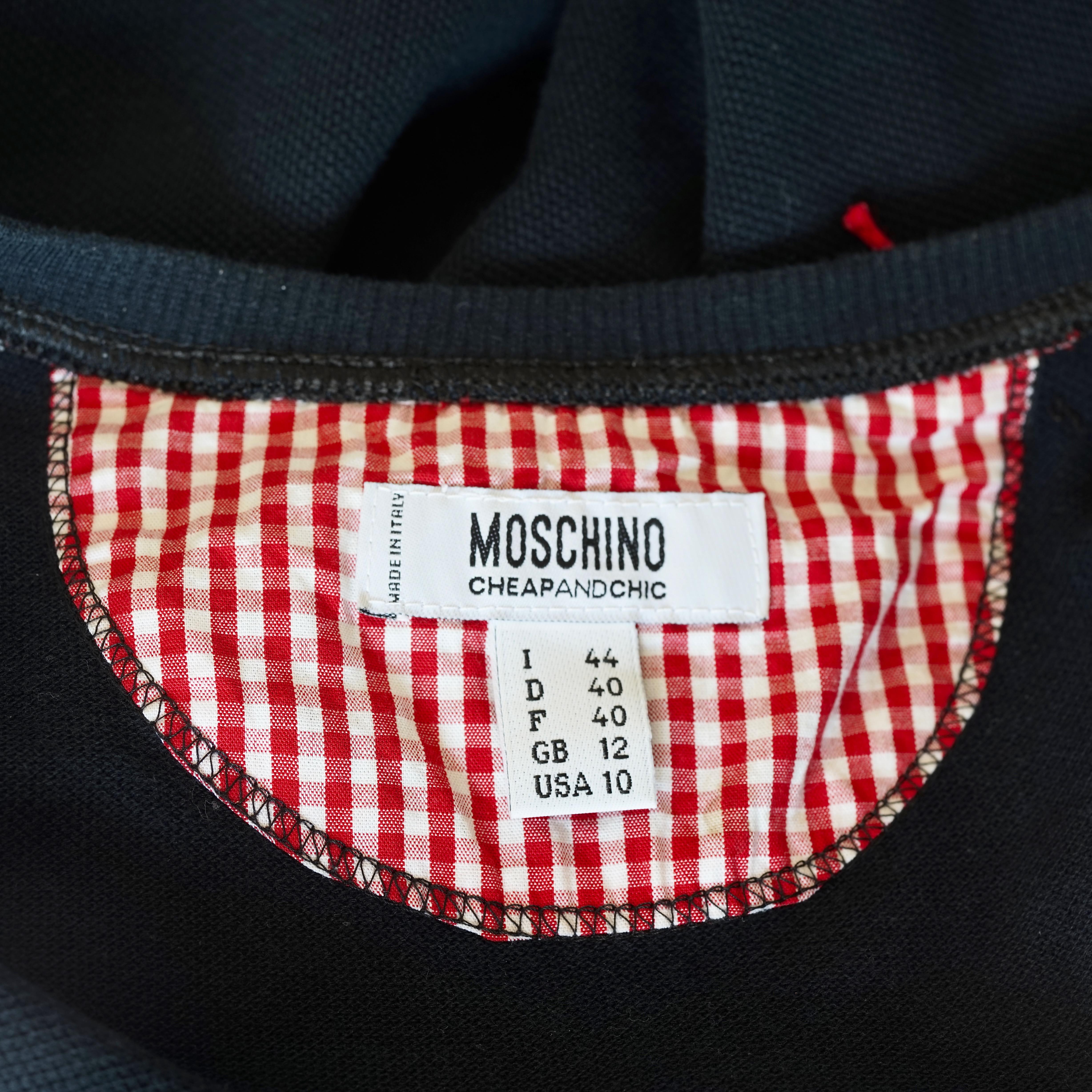 Vintage MOSCHINO Pasta Tomato 