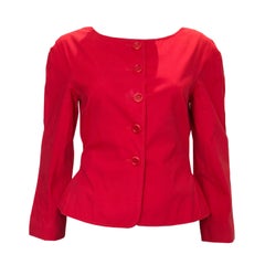 Veste rouge vintage Moschino