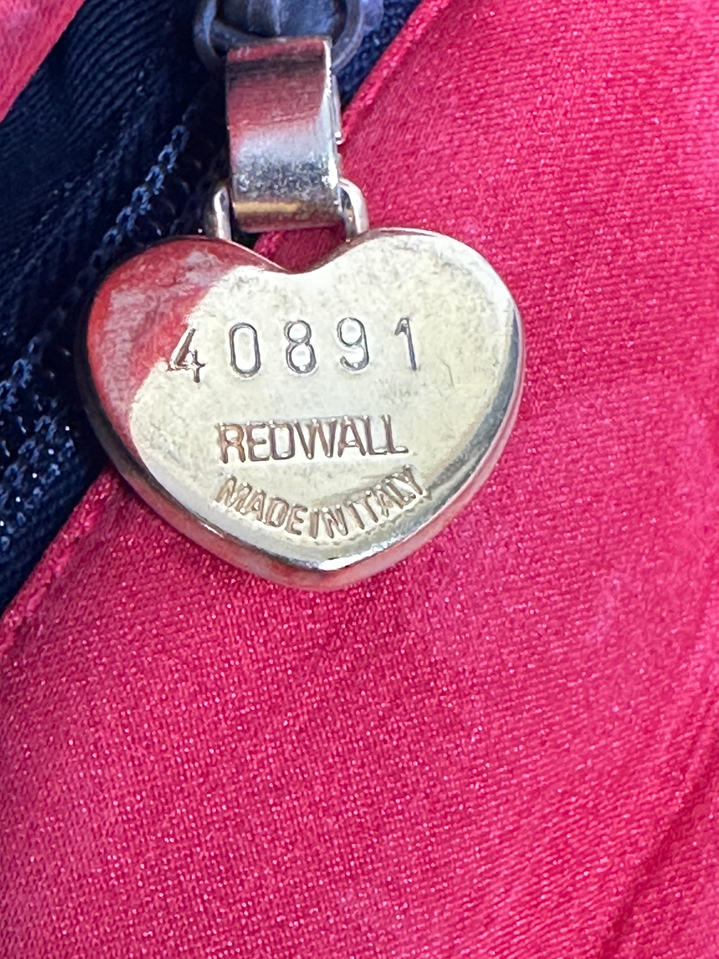 Vintage Moschino Redwall handbag from the 90s For Sale 6