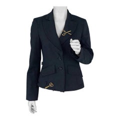 Vintage MOSCHINO Scissor Novelty Blazer Jacket