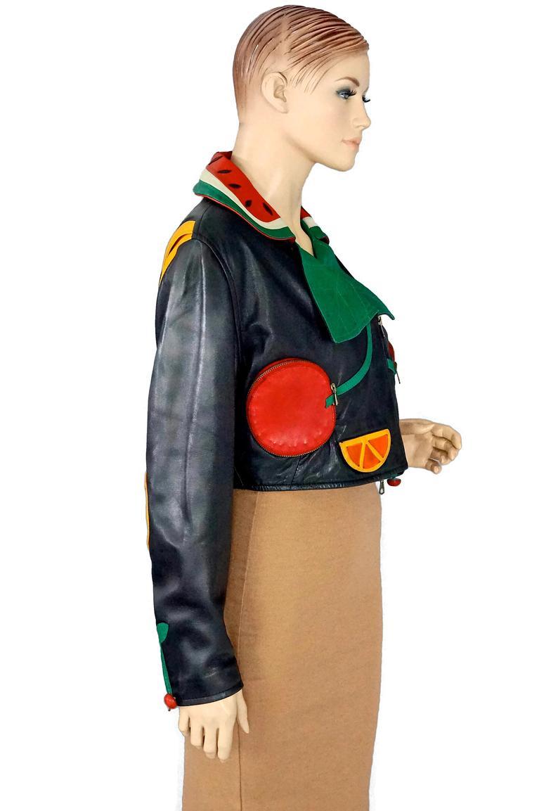 moschino fruit jacket