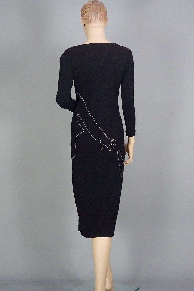 bodycon silhouette dress