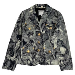 Vintage Moschino Woman Of History Renaissance Blazer