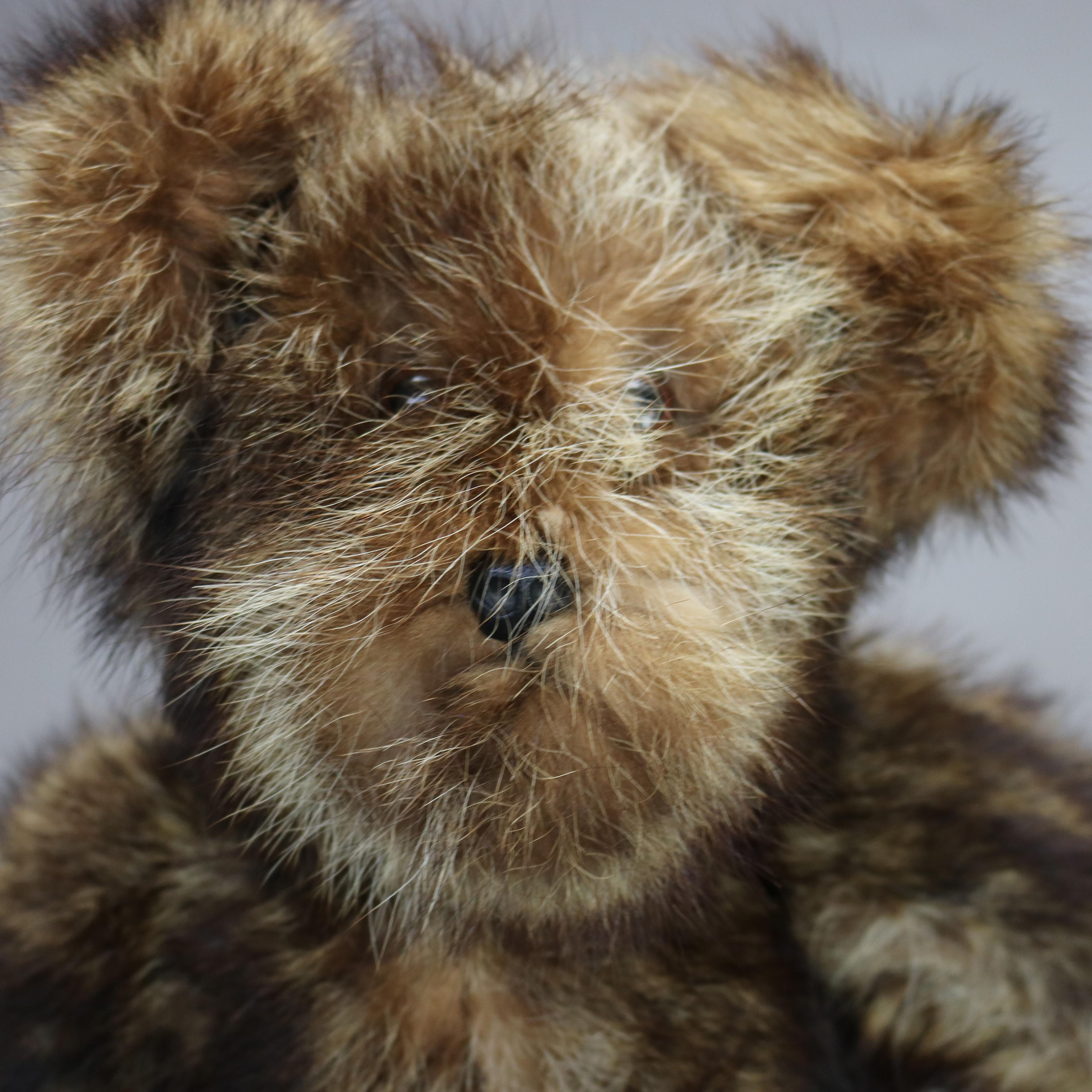 Osito de peluche articulado Vintage Mother Grimm 20thC en Bueno estado para la venta en Big Flats, NY