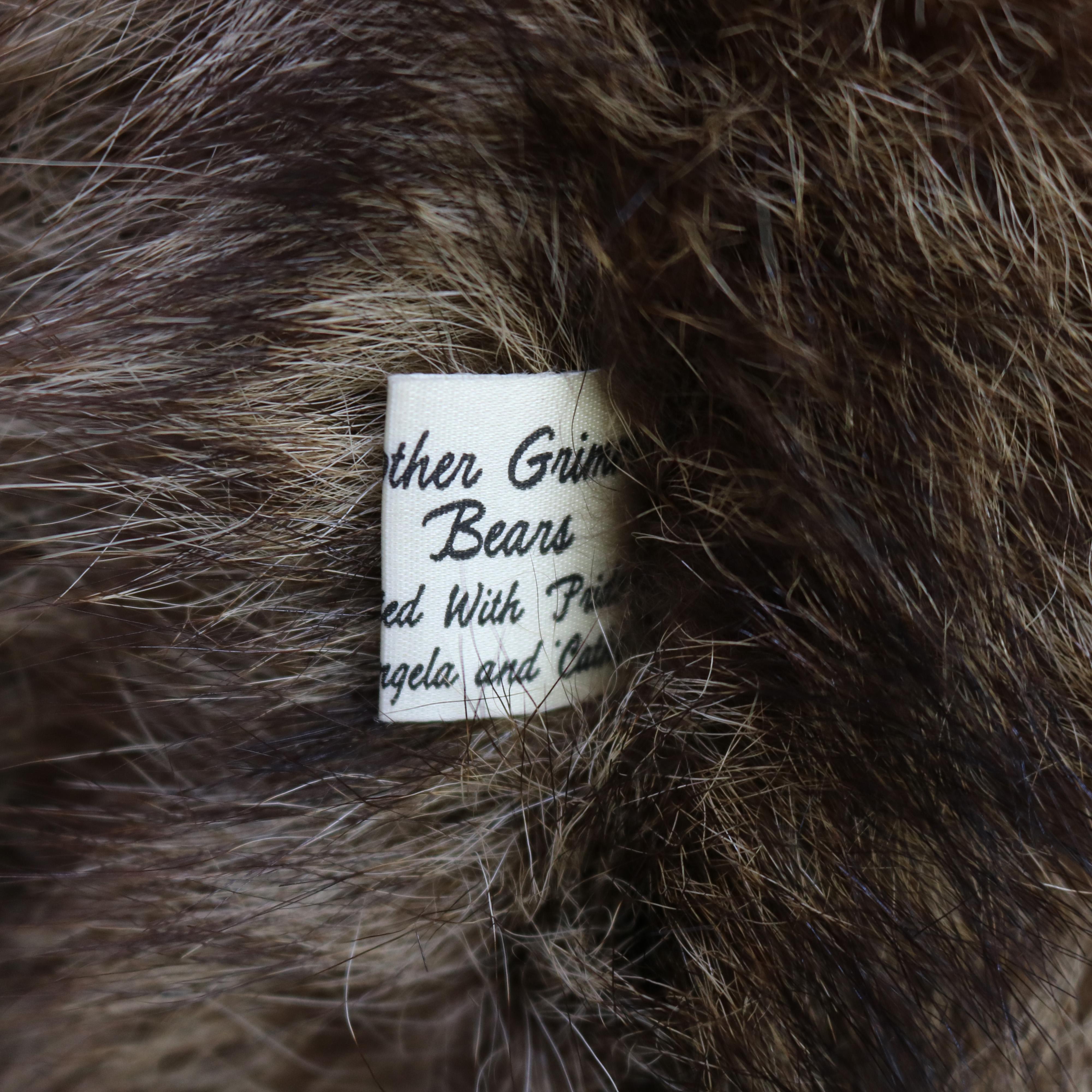 Osito de peluche articulado Vintage Mother Grimm 20thC en venta 2