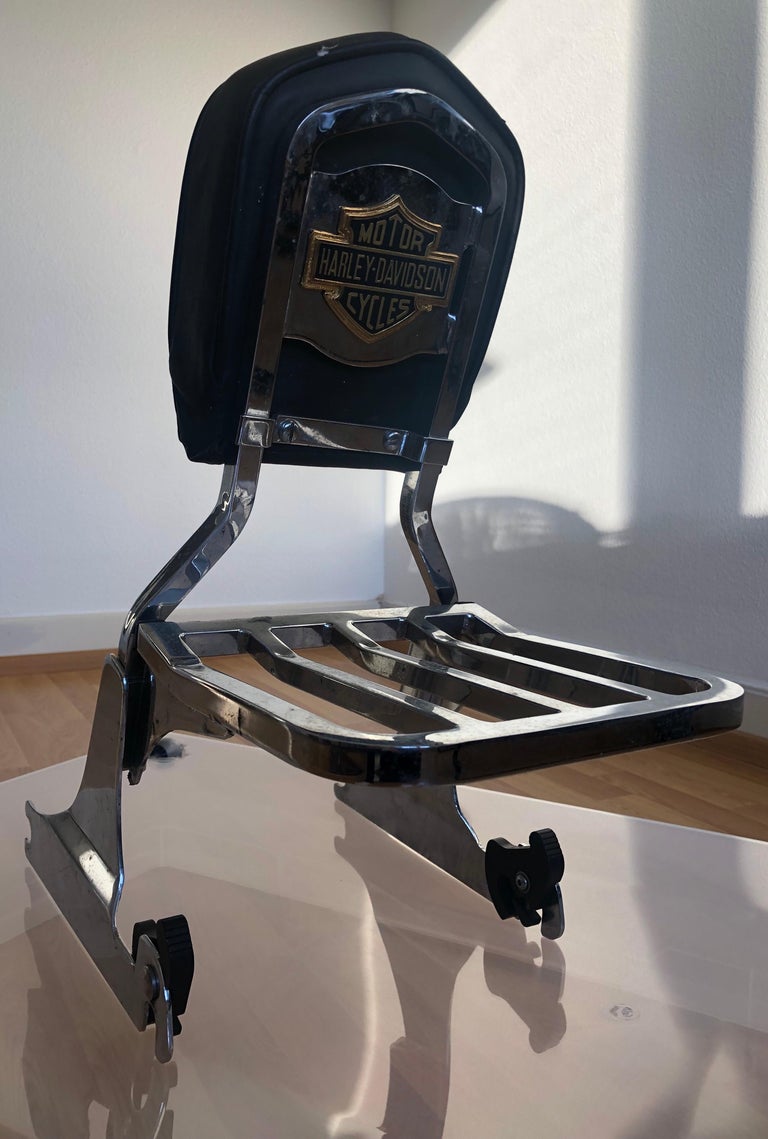 Vintage Motorcycle Harley-Davidson Detachable Backrest ...
