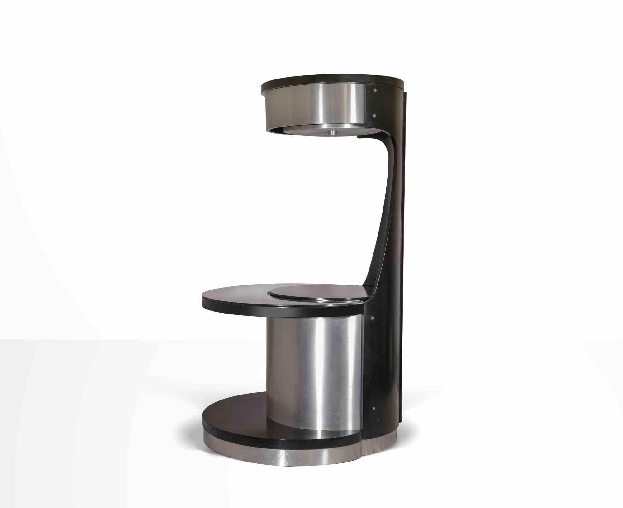 Bar motorizado vintage attr. a Willy Rizzo, Italia, años 70 en venta 2
