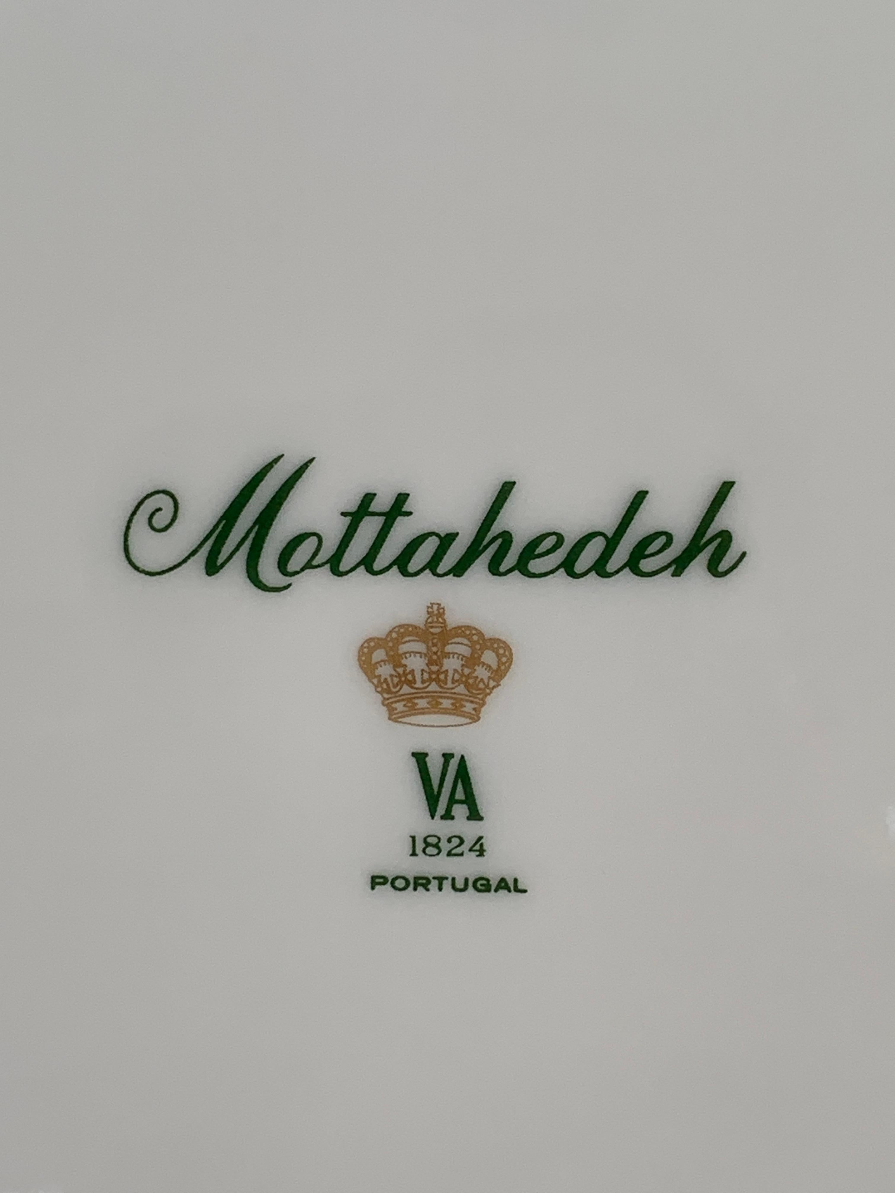 Juego de seis platos de frutas de verano vintage Mottahedeh Vista Alegre en venta 2
