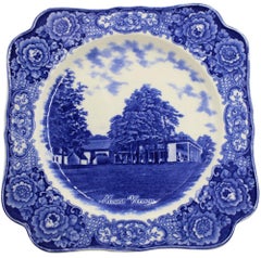 Vintage "Mount Vernon" Bicentennial Decorative Plate by Crown Ducal, 1932