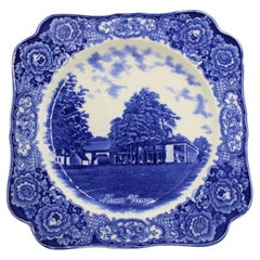 Vintage "Mount Vernon" Bicentennial Decorative Plate by Crown Ducal, 1932