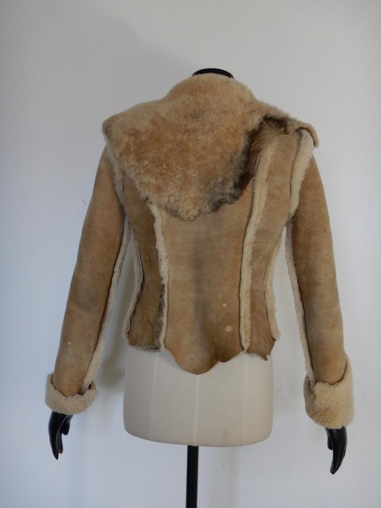 vintage shearling jacket