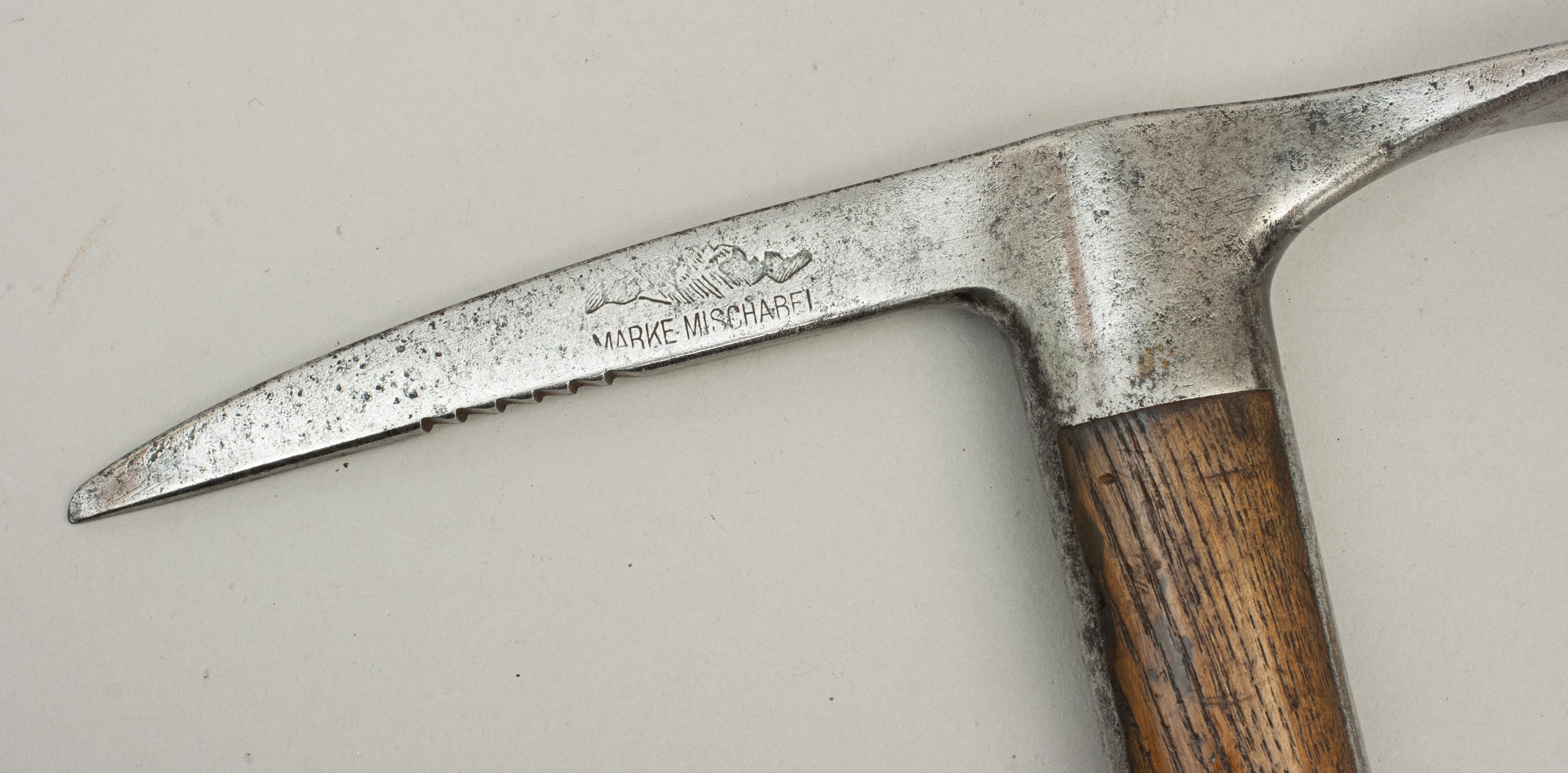 Acier Vintage Mountaineering Ice Axe:: Ice Pick:: Geb Andenmatten:: Ladies Axe. Eis Picke