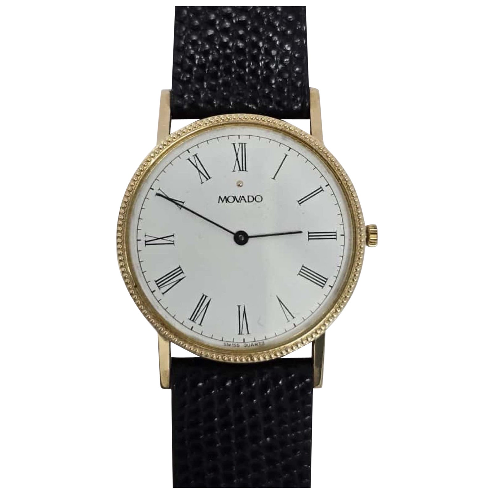 How can I tell if a Movado watch is real?