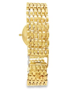 Vintage Movado 14K Yellow Gold Watch, Round Dial, Quartz Movement
