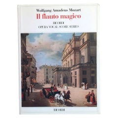 Vintage Mozart Die Zauberflöte — Complete Vocal Score, Ricordi Edition 2C181