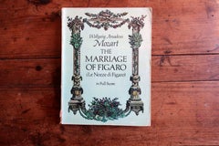 Vintage Mozart The Marriage of Figaro — Complete Full Orchestral Score 2C182