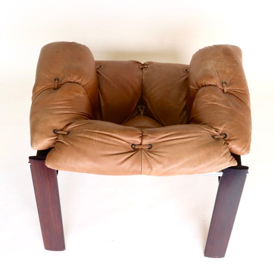 Vintage MP-129 Brazilian Modern Lounge Chair by Percival Lafer 4