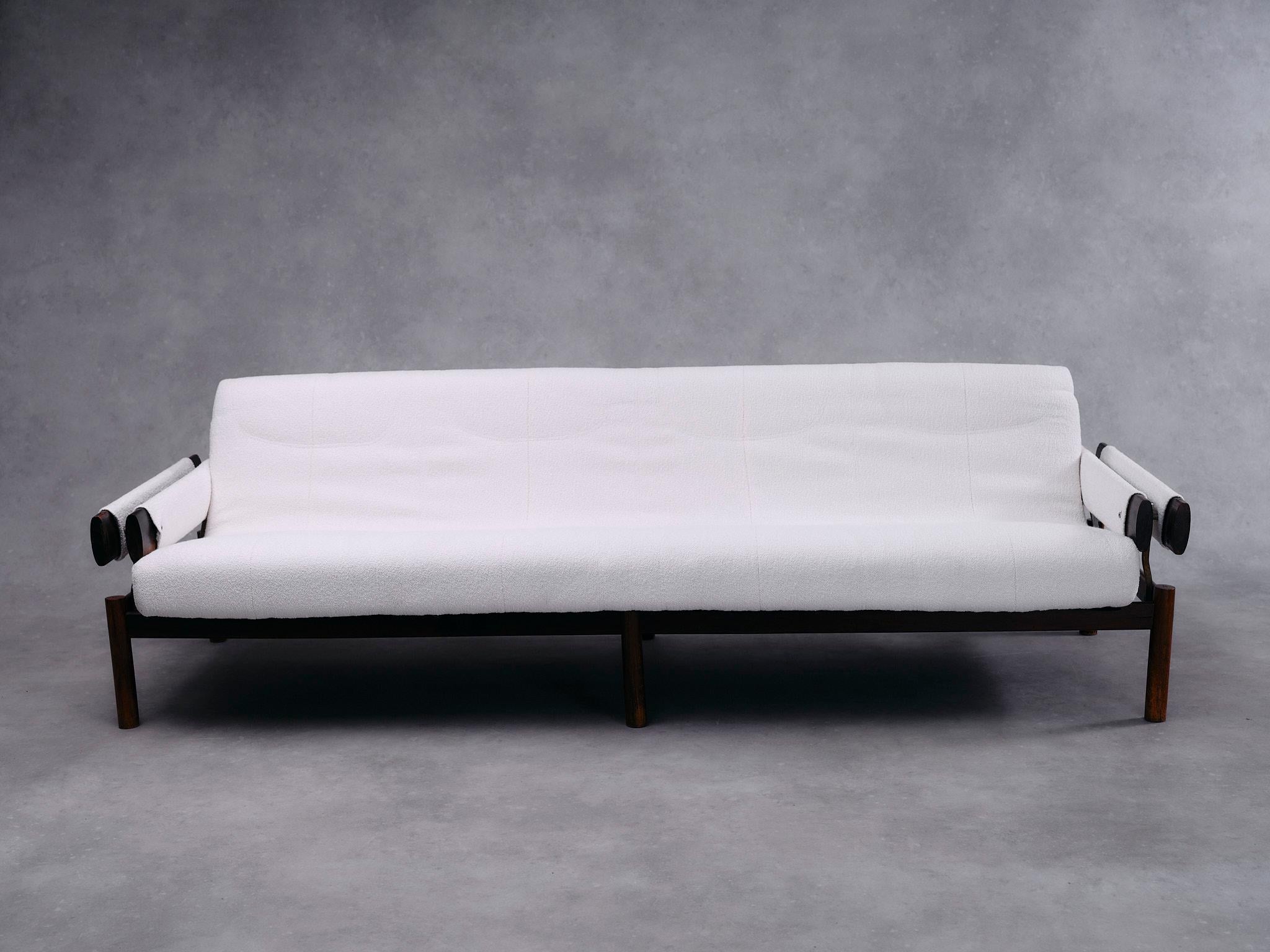Mid-Century moderno Divano vintage MP-25 di Percival Lafer, Brasile, anni '50 in vendita