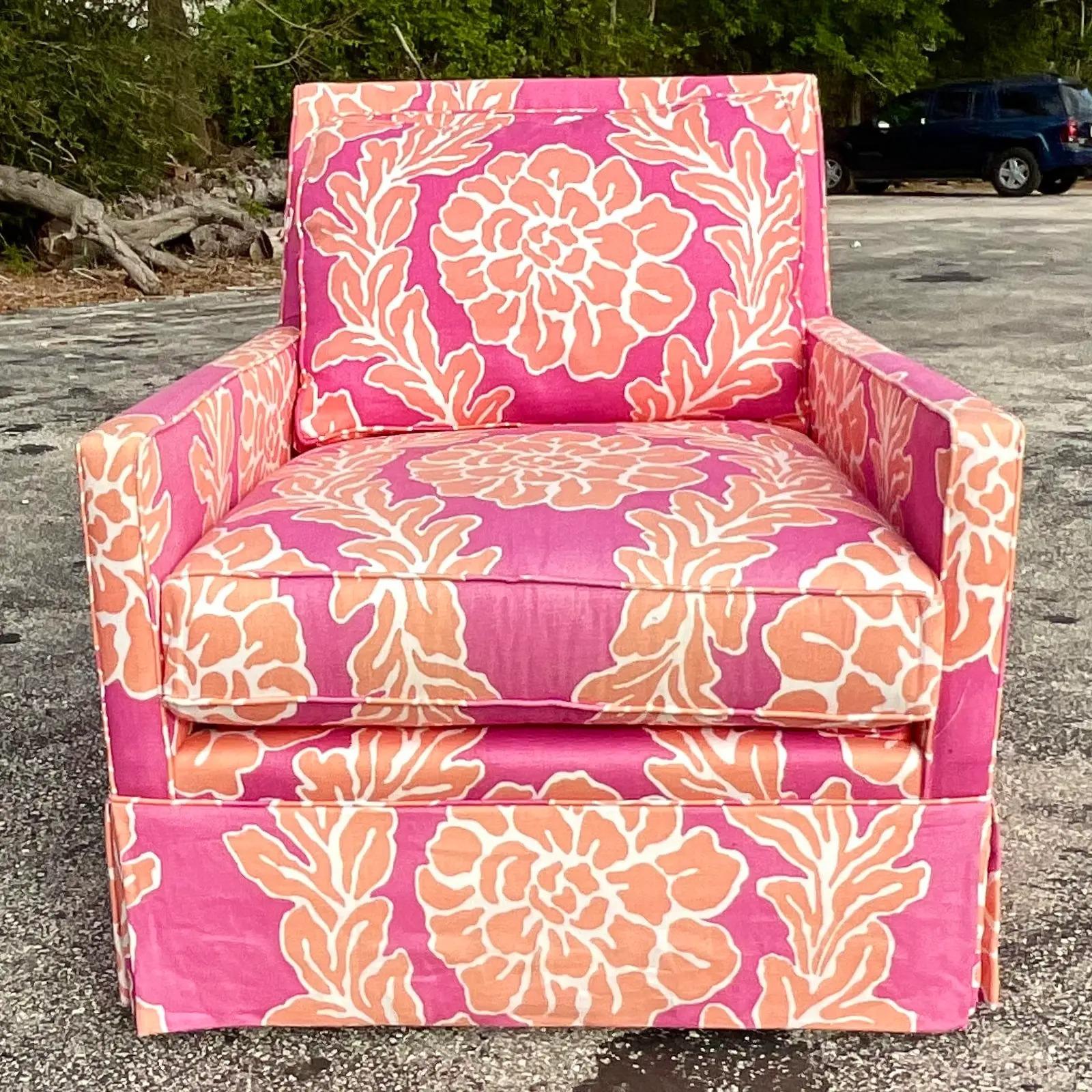 Vintage MT Company “Austin” Swivel Lounge Chair 2