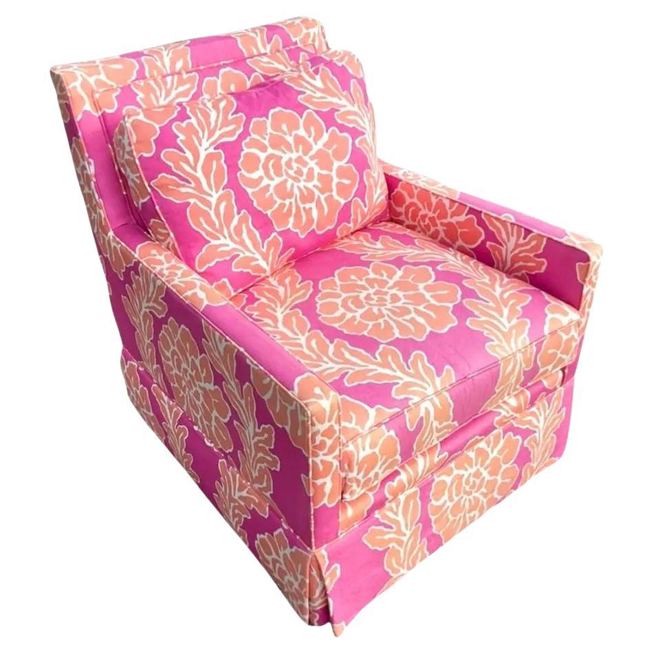 Vintage MT Company “Austin” Swivel Lounge Chair