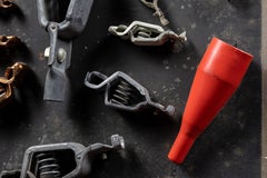 Vintage Mueller Electric Point-of-Sale Advertising Display