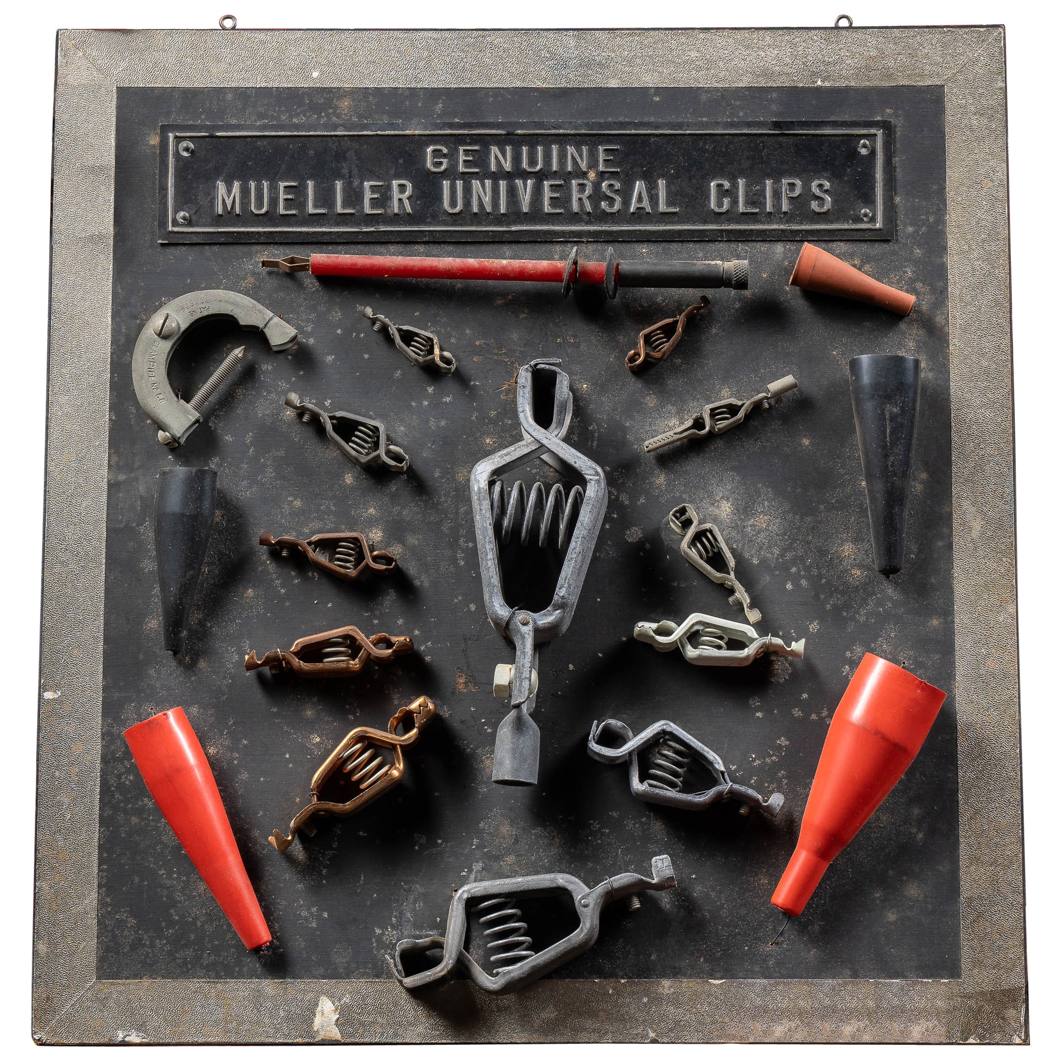 Vintage Mueller Electric Point-of-Sale Werbe Display, Electric Point-of-Sale im Angebot