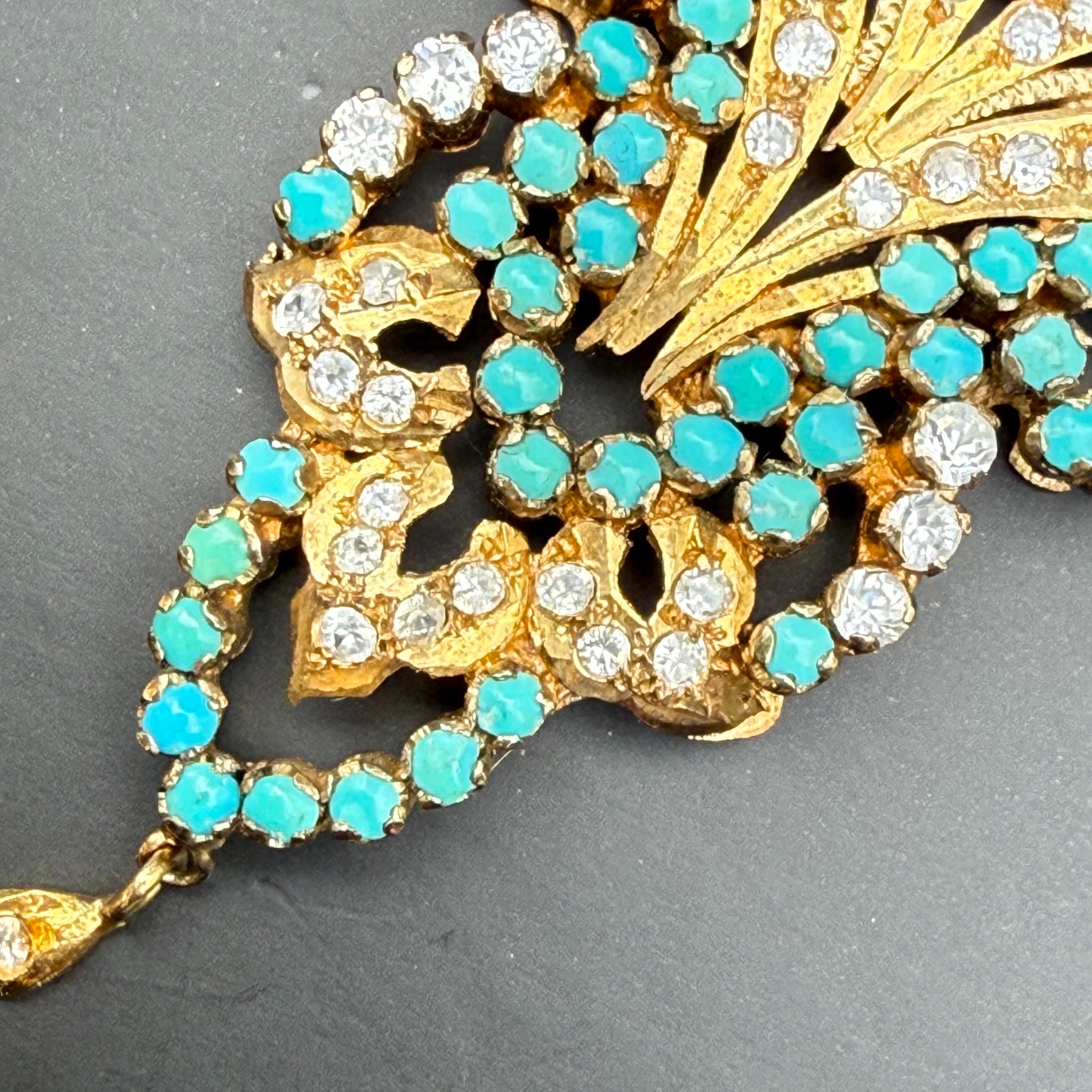 Collana girocollo Mughal d'epoca placcata in oro in vendita 4