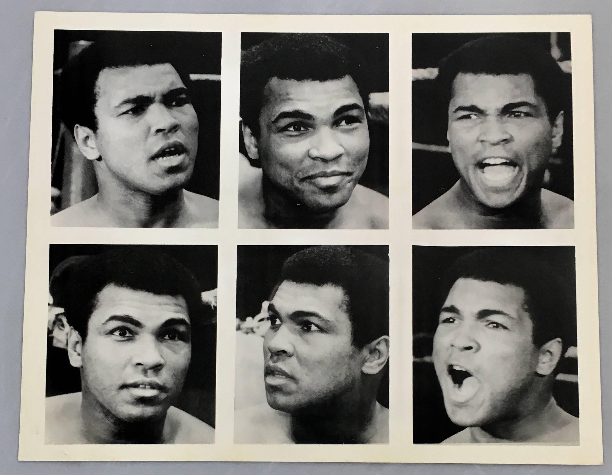 Muhammad Ali,
vintage original photograph circa mid-1970s. A fantastic frame piece with a Warhol inspired Pop Art feel. 

Silver gelatin print
Measures approximately 8 x 10 inches.
Some minor surface wear and signs of handling; otherwise very