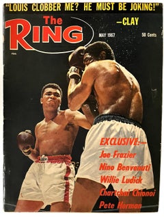 Vintage Muhammad Ali Ring Magazines set of 2 (1966-1967)