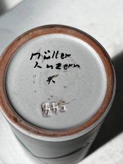 Vase Vintage Müller Studio Modernity Pottery - Mid-Century Modern Swiss Ceramic