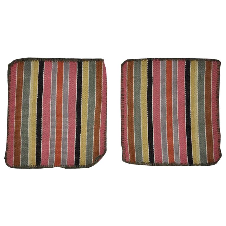Vintage Multi-Color Ethnic Place Matts from Peru For Sale