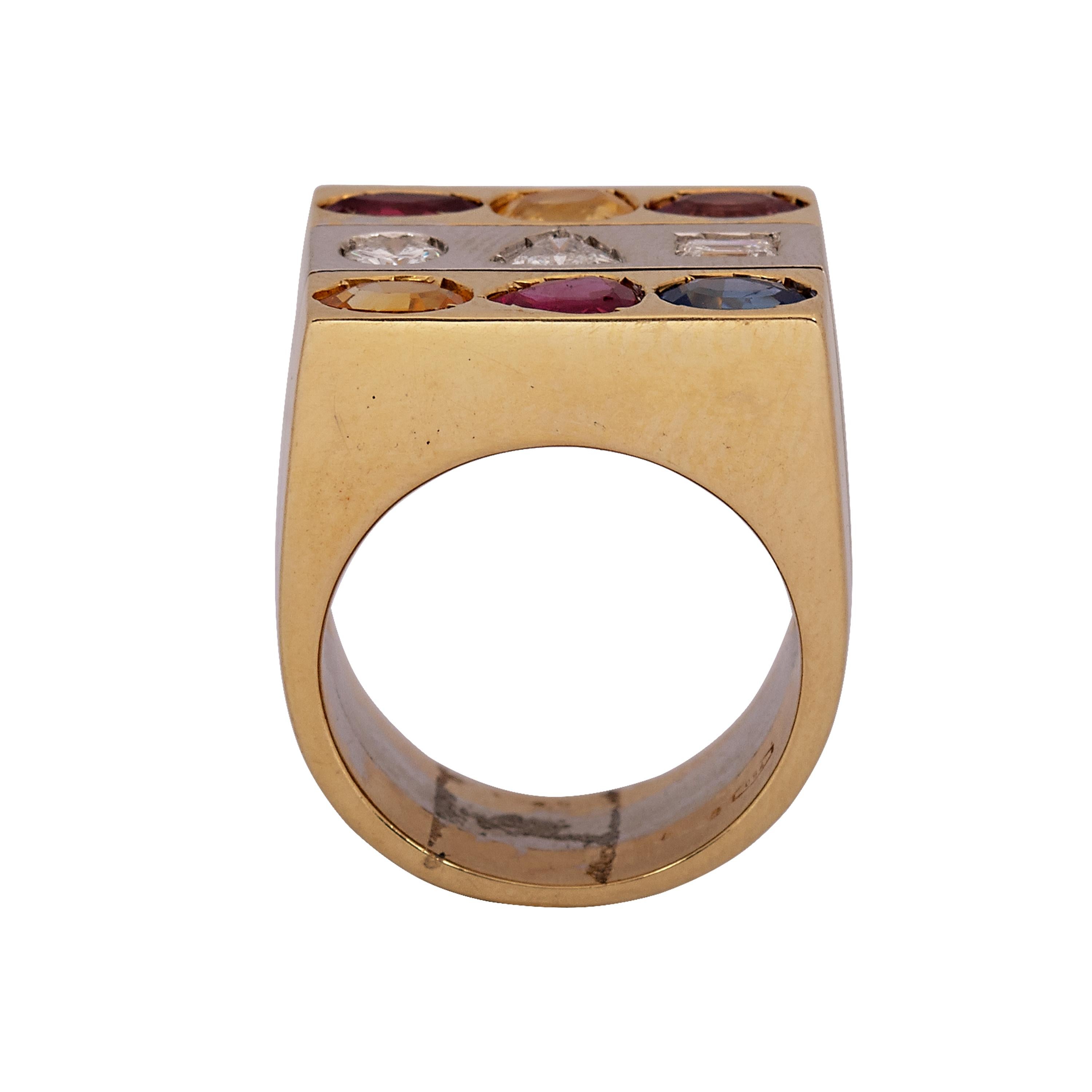 vintage square ring