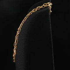 Vintage Multi-Quartz Textured Judith Ripka 18K Rope Necklace