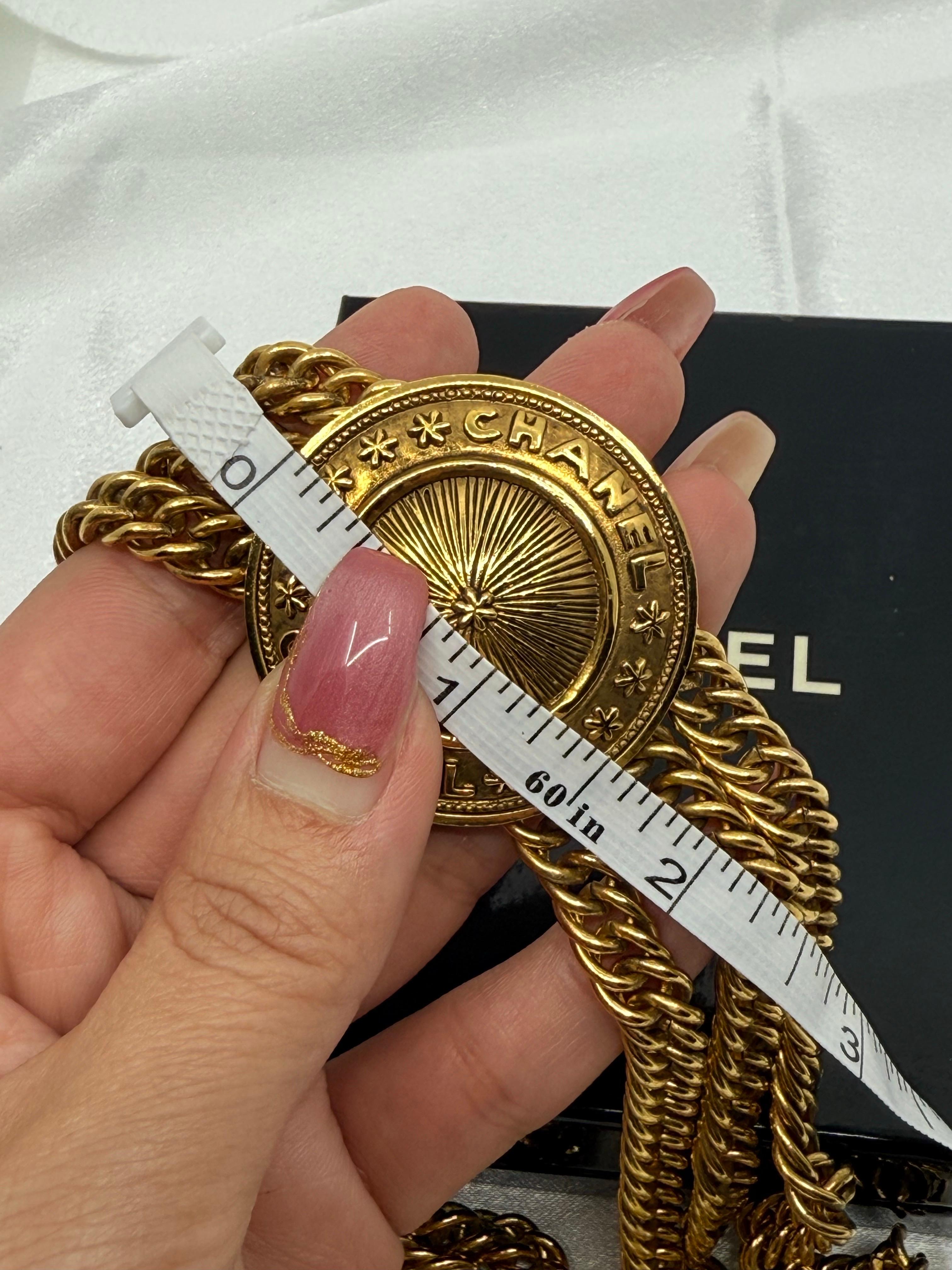 Vintage Multi Strand Medallion 