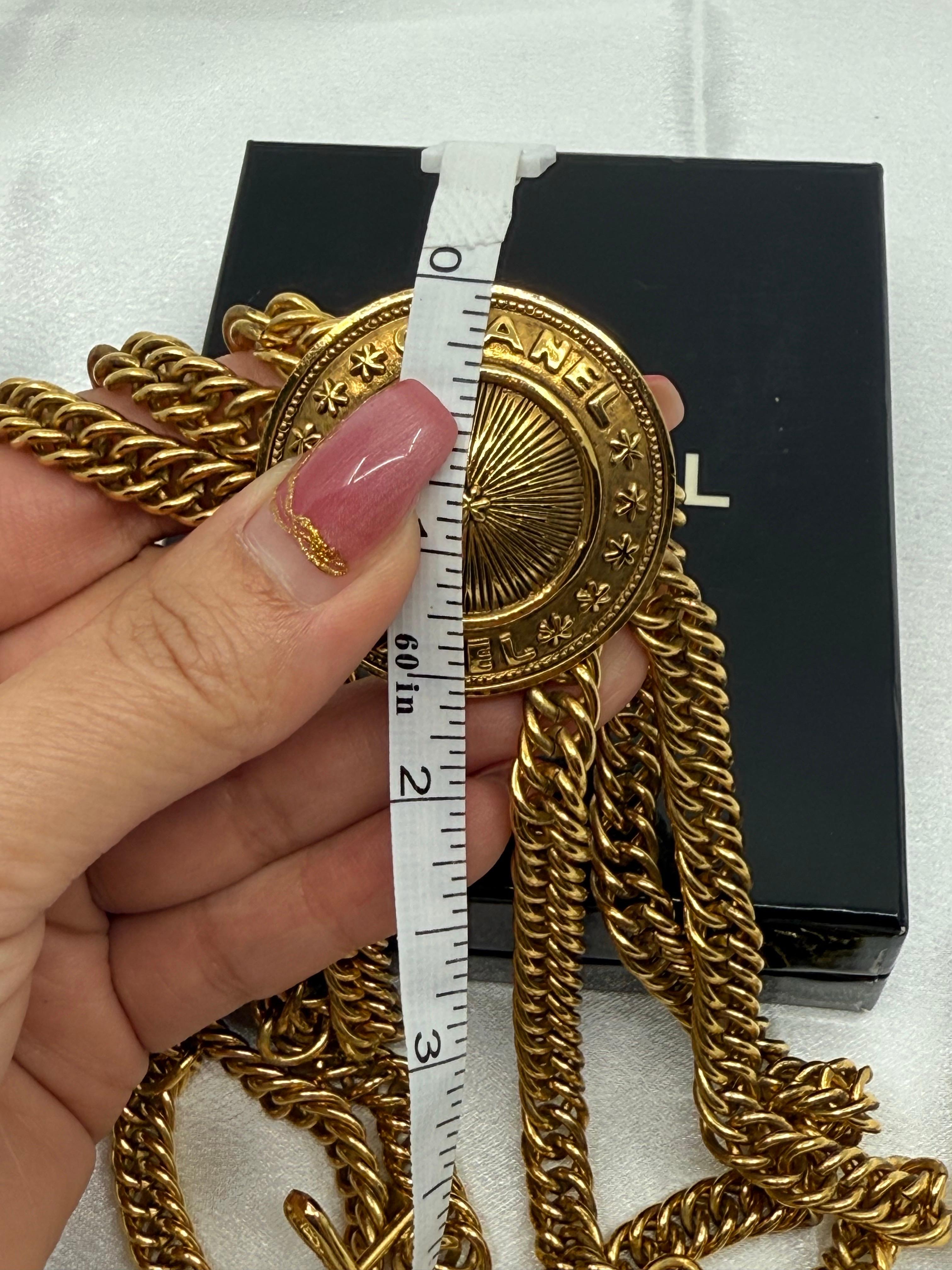 Vintage Multi Strand Medallion 