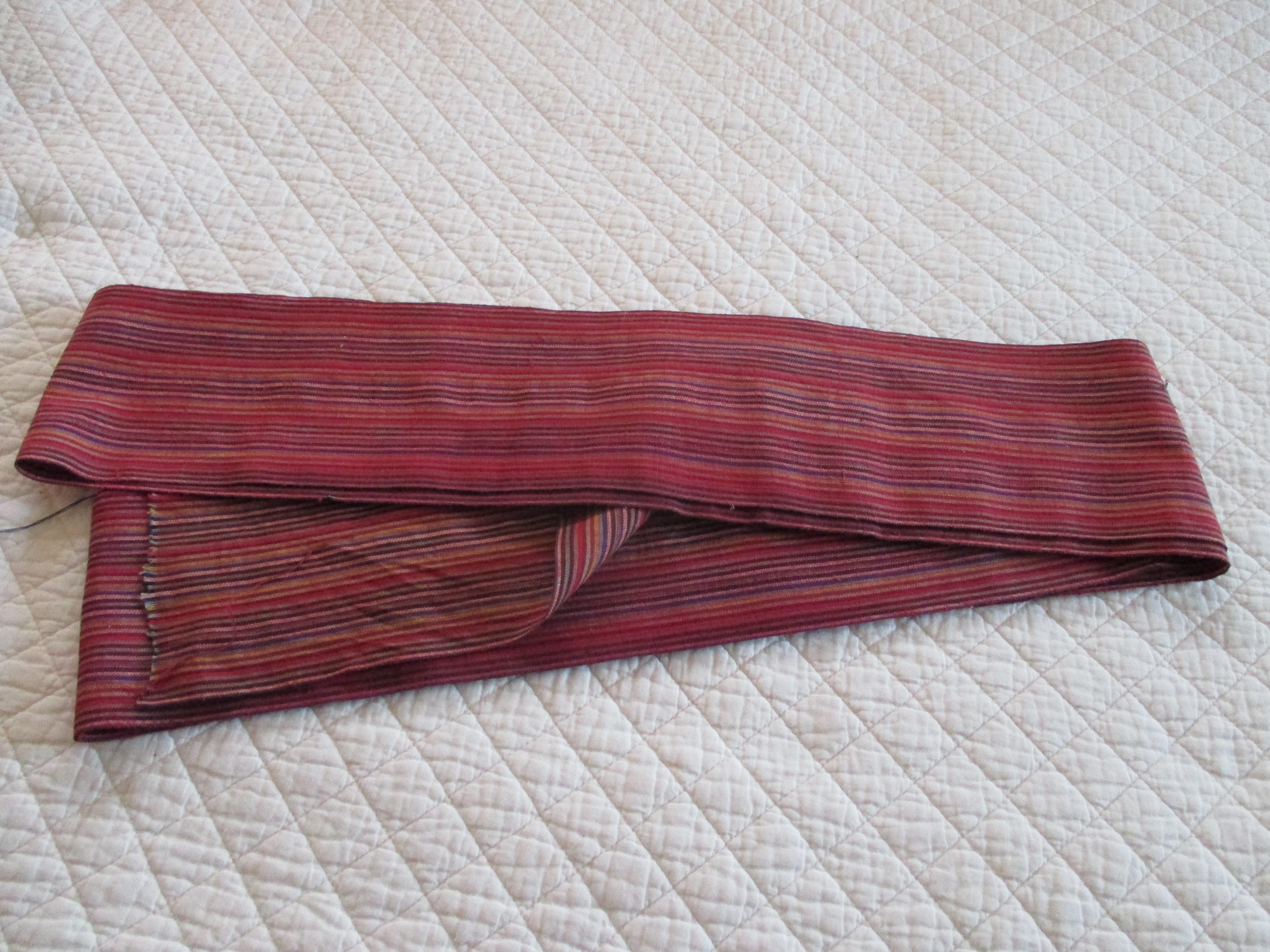 Hand-Crafted Vintage Multi-Color Stripe Woven Turkish Trim