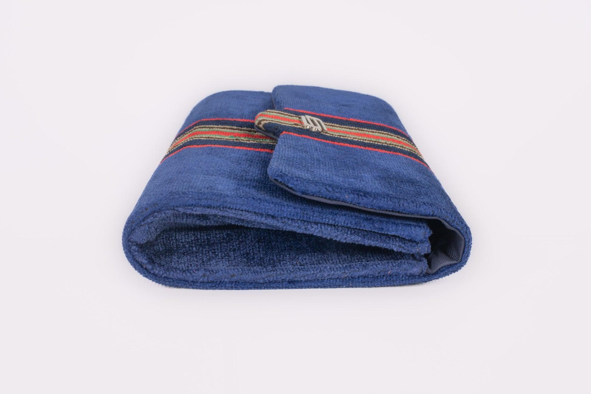 Vintage Multicolored Clutch Bag For Sale 4