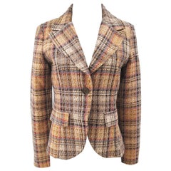 Vintage-Jacke aus mehrfarbiger Baumwolle