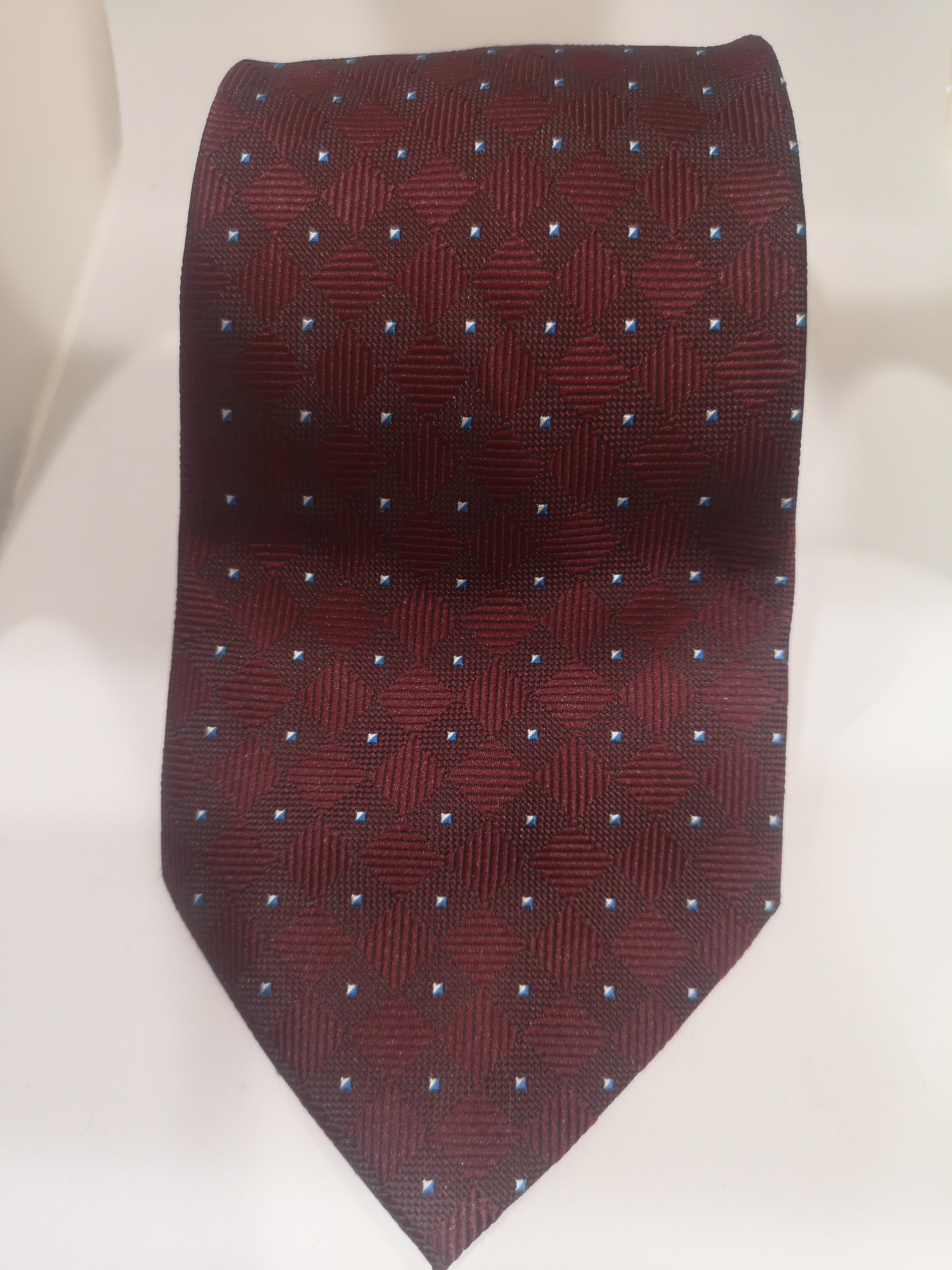 Brown Vintage multicoloured silk tie