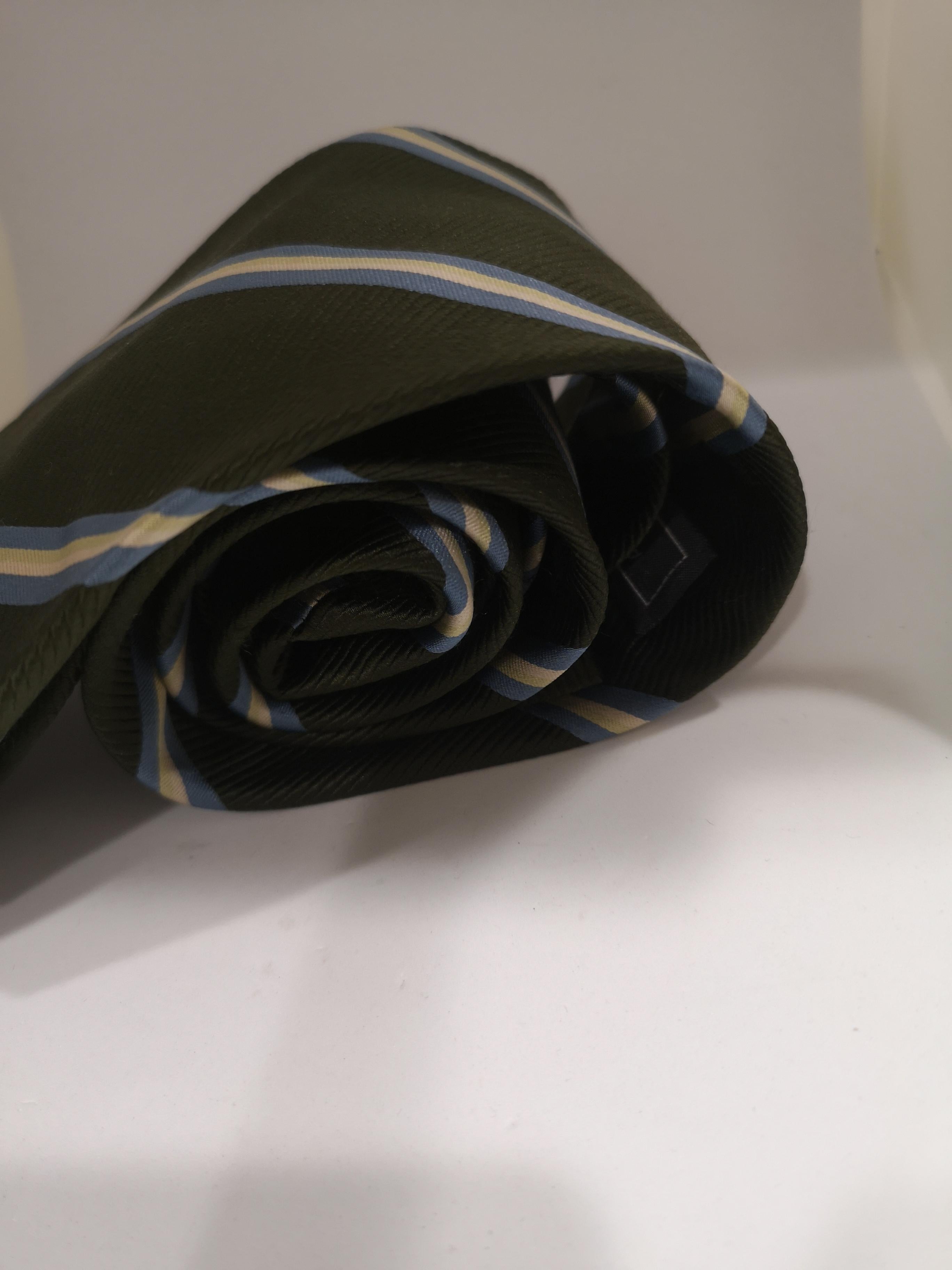 Vintage multicoloured silk tie In Good Condition In Capri, IT