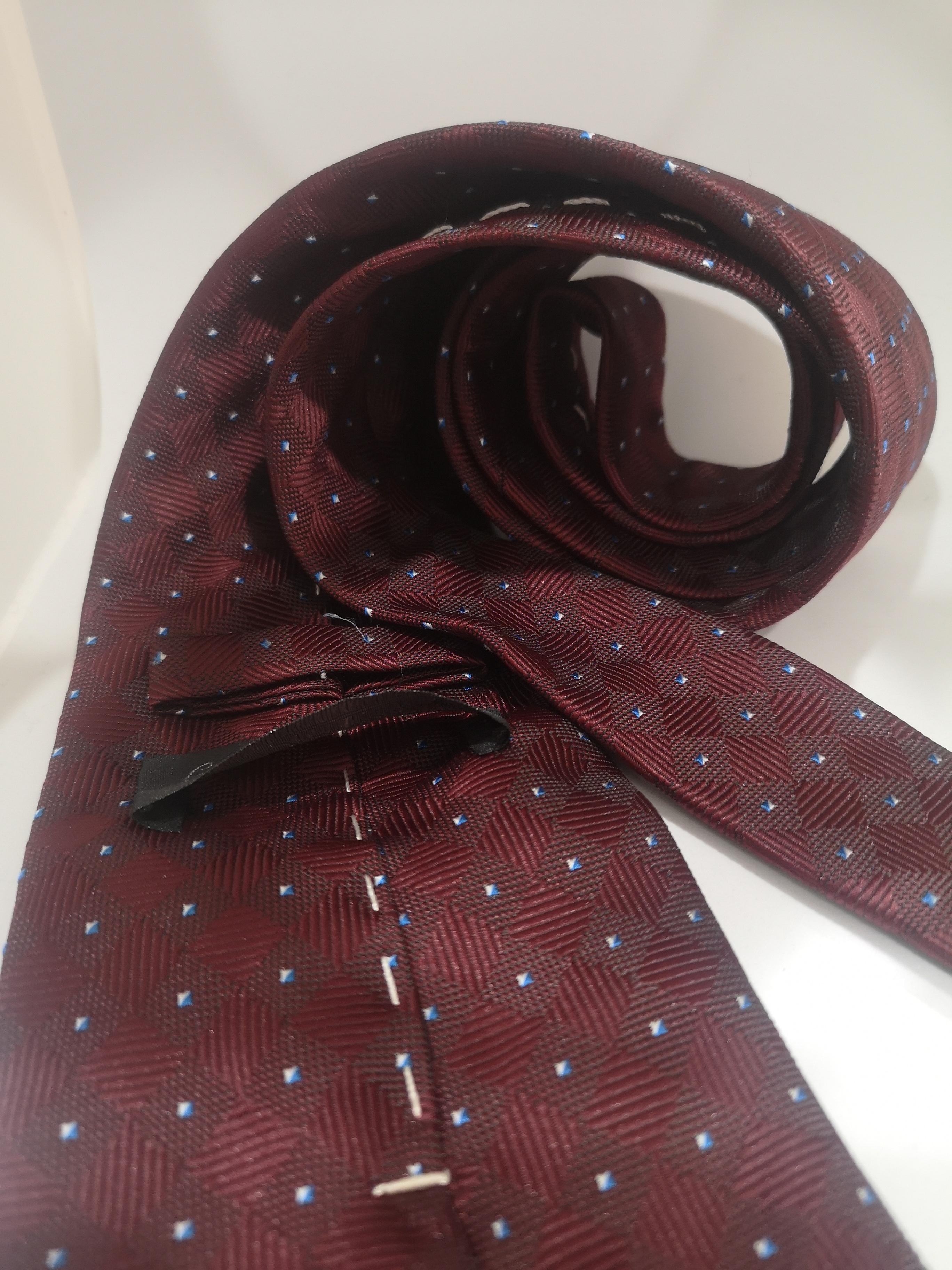Women's or Men's Vintage multicoloured silk tie