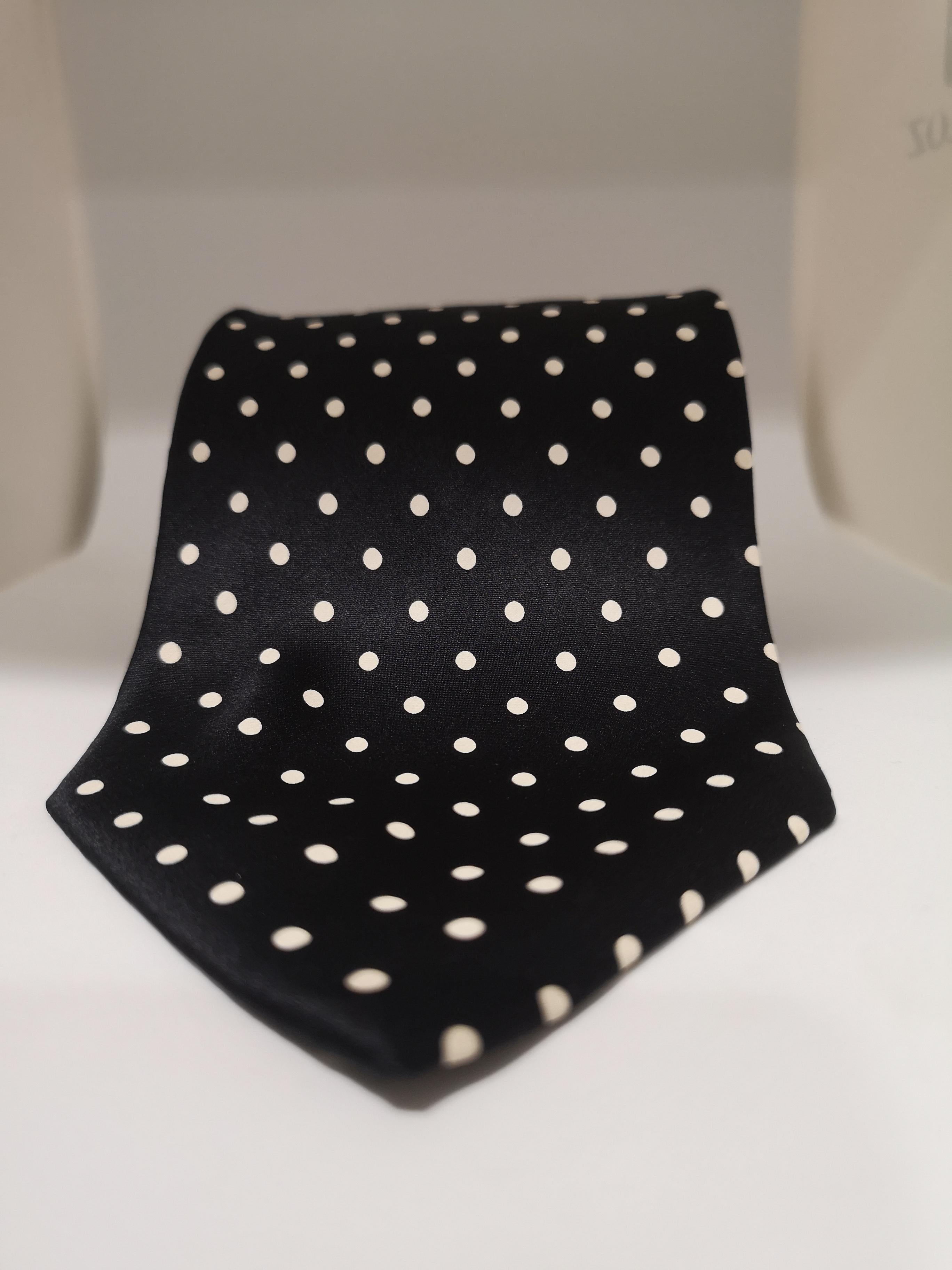 Black Vintage multicoloured tie