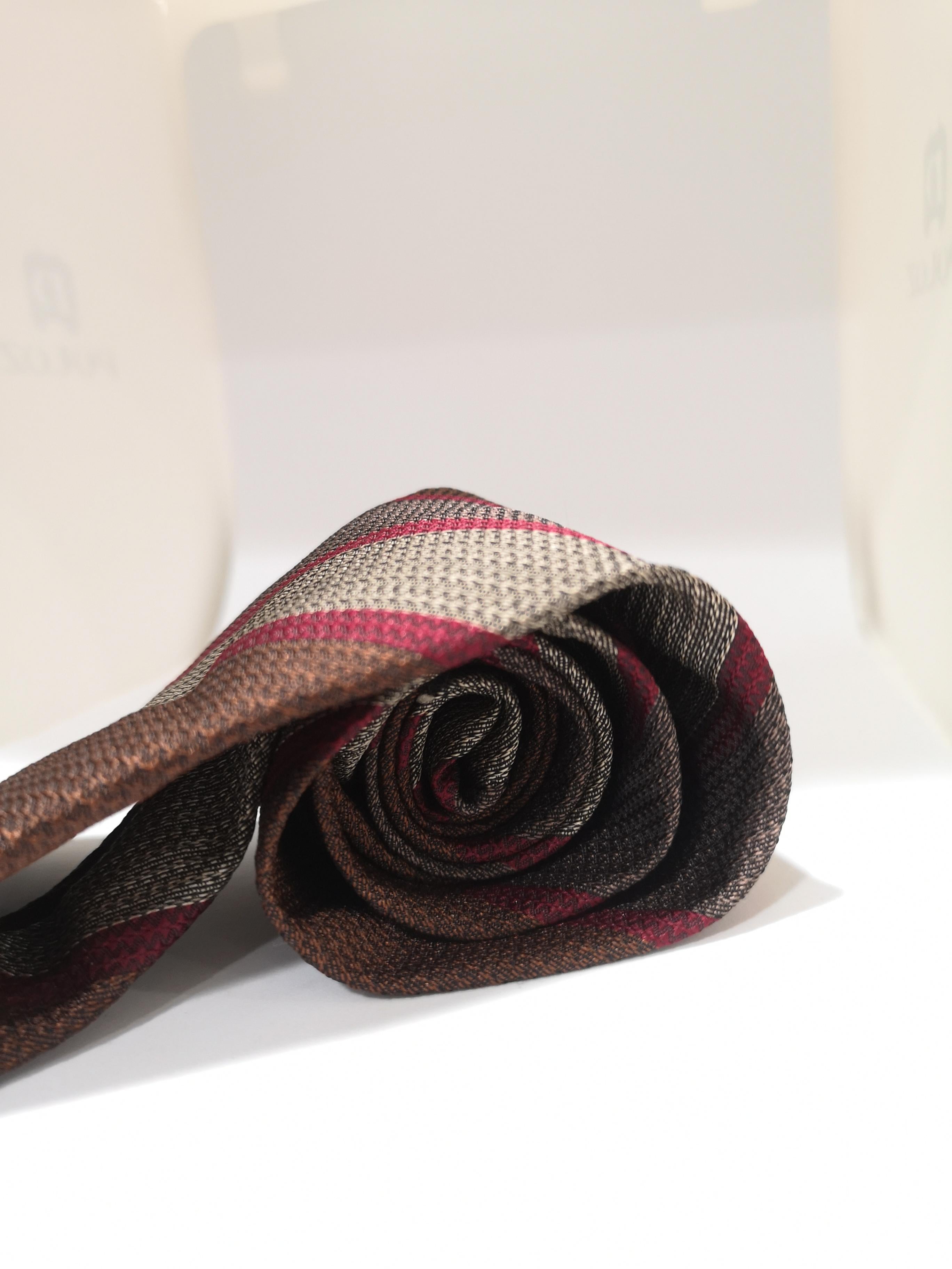 Vintage multicoloured tie In Good Condition In Capri, IT