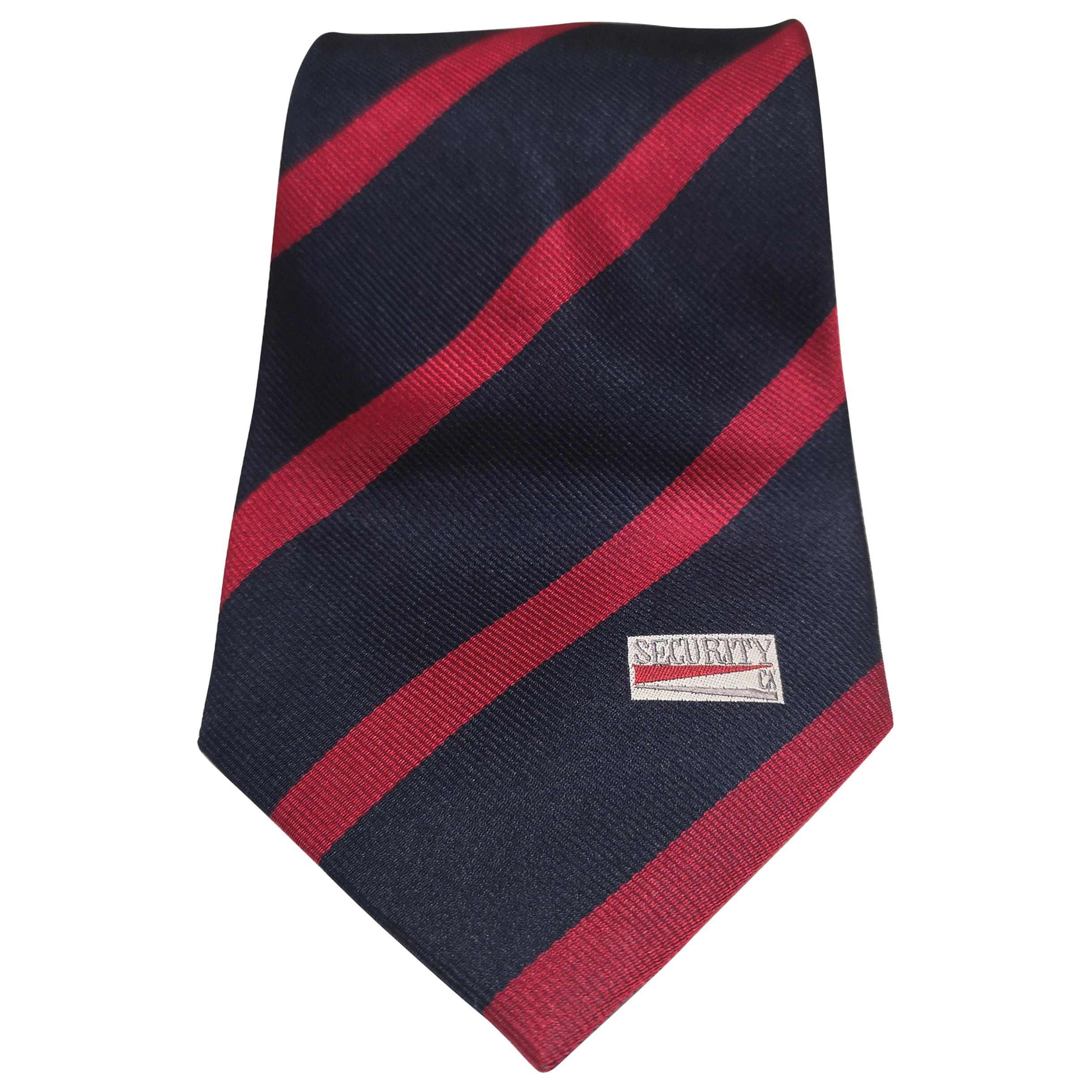 Vintage multicoloured tie For Sale at 1stDibs