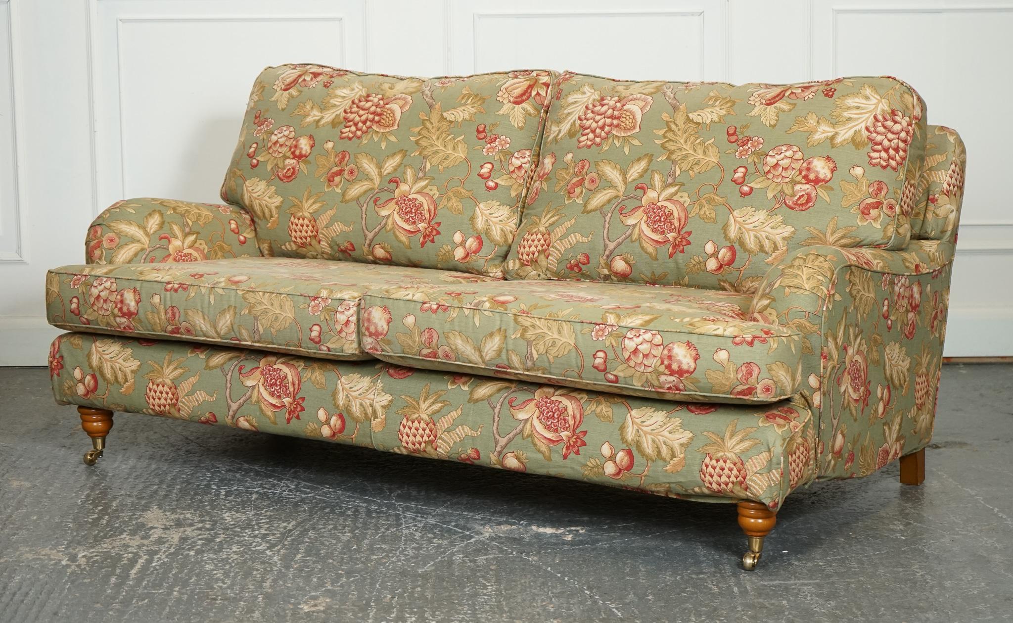 
We are delighted to offer for sale this Vintage Multiyork Country House Fabric Floral Two to Three Seater Sofa.

 This exudes rustic charm and classic English countryside style. Featuring a timeless design with a touch of vintage flair, this sofa