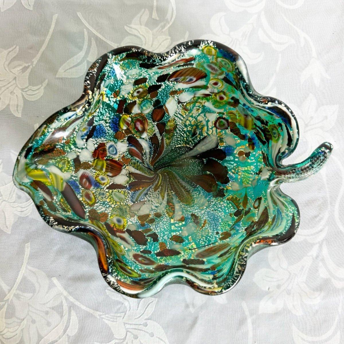 Fin du 20e siècle Vintage Muranese Tutti Frutti Bowl en vente