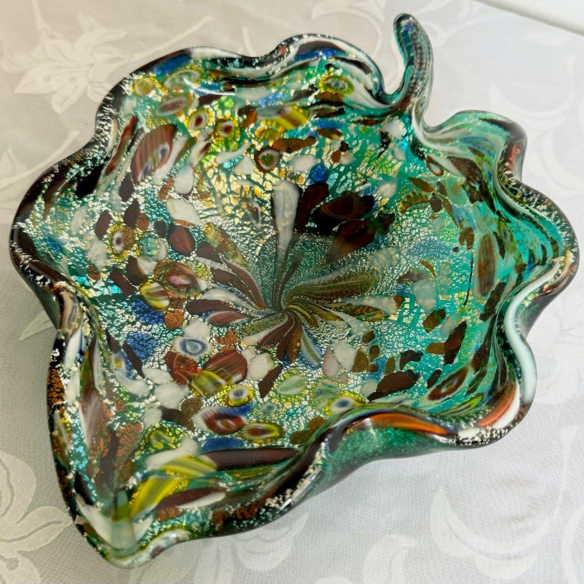 Vintage Muranese Tutti Frutti Bowl en vente 1