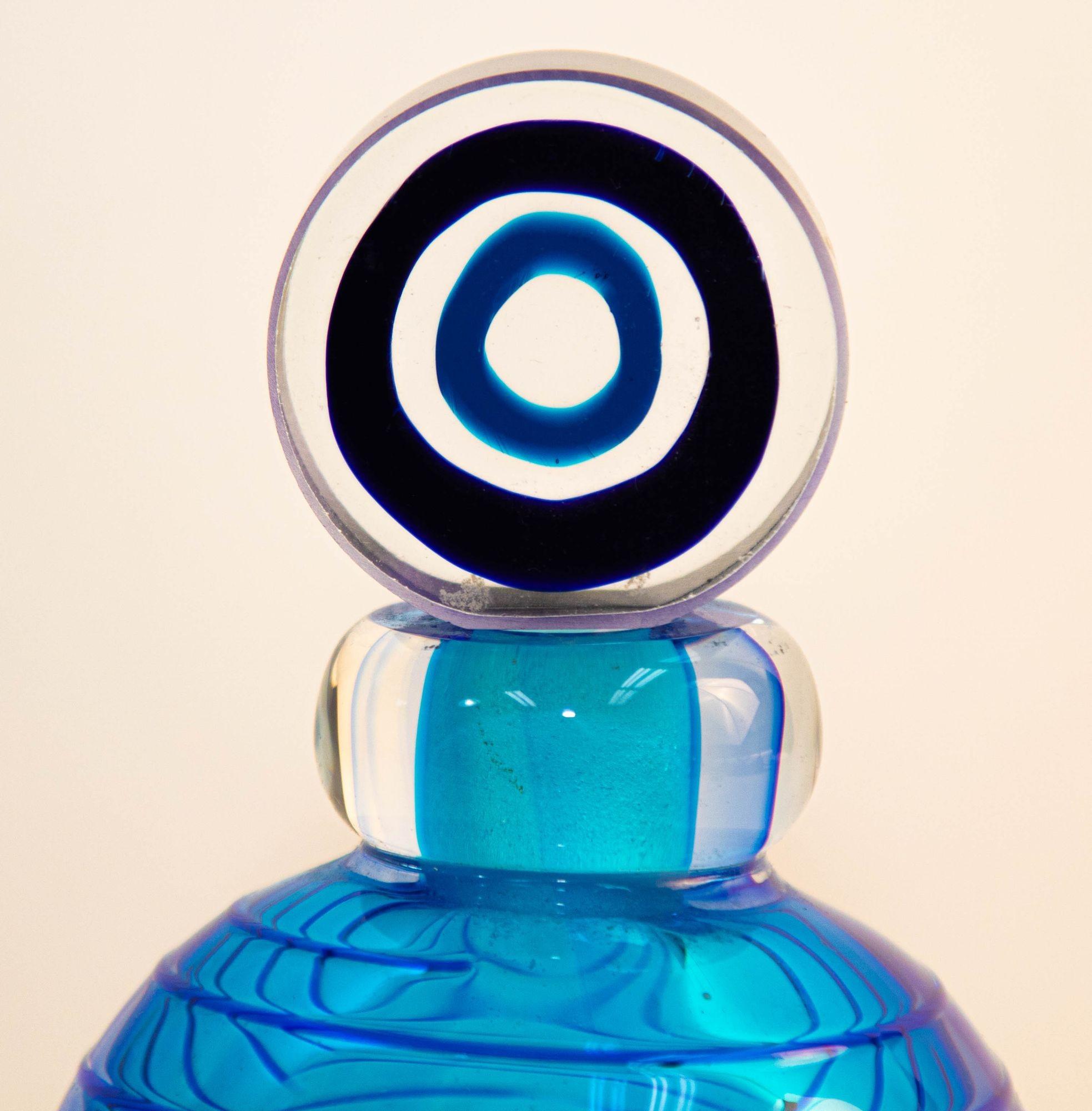 vintage blue perfume