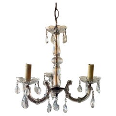 Vintage Murano Art Glass Chandelier, Italy, circa 1940